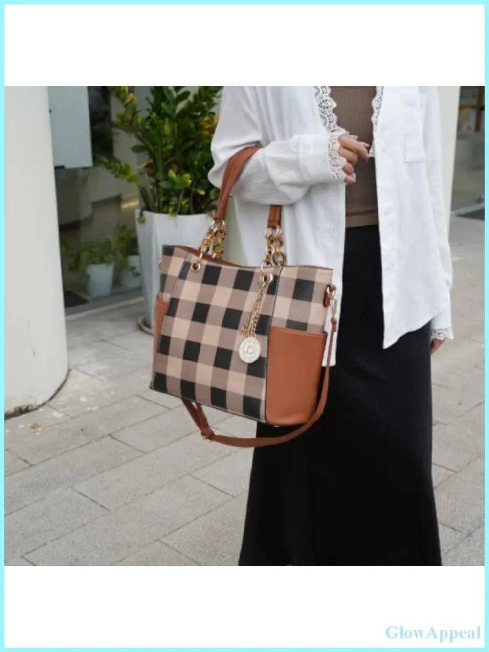 Vegan Leather Tote Bag Set with Wallet, Top Handle Purse, Adjustable Crossbody